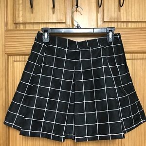 skater high waisted skirt